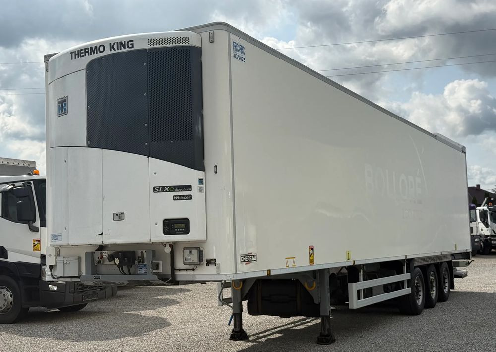 Chereau THERMO KING SLXe DIESEL/ELEKTRYK OSIE SAF - Félpótkocsi hűtős: 1 kép. Chereau THERMO KING SLXe DIESEL/ELEKTRYK OSIE SAF - Félpótkocsi hűtős: 1 kép.
