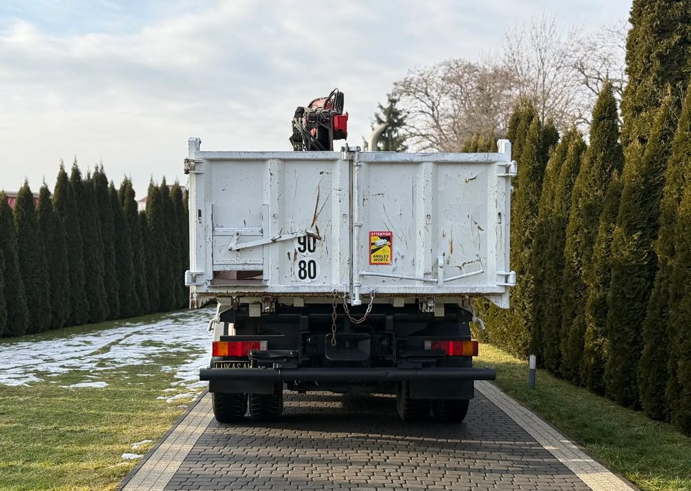 Billenőplatós teherautó Iveco STRALIS 330 / 4x2 / FASSI F135 / WYWROTKA: 9 kép.