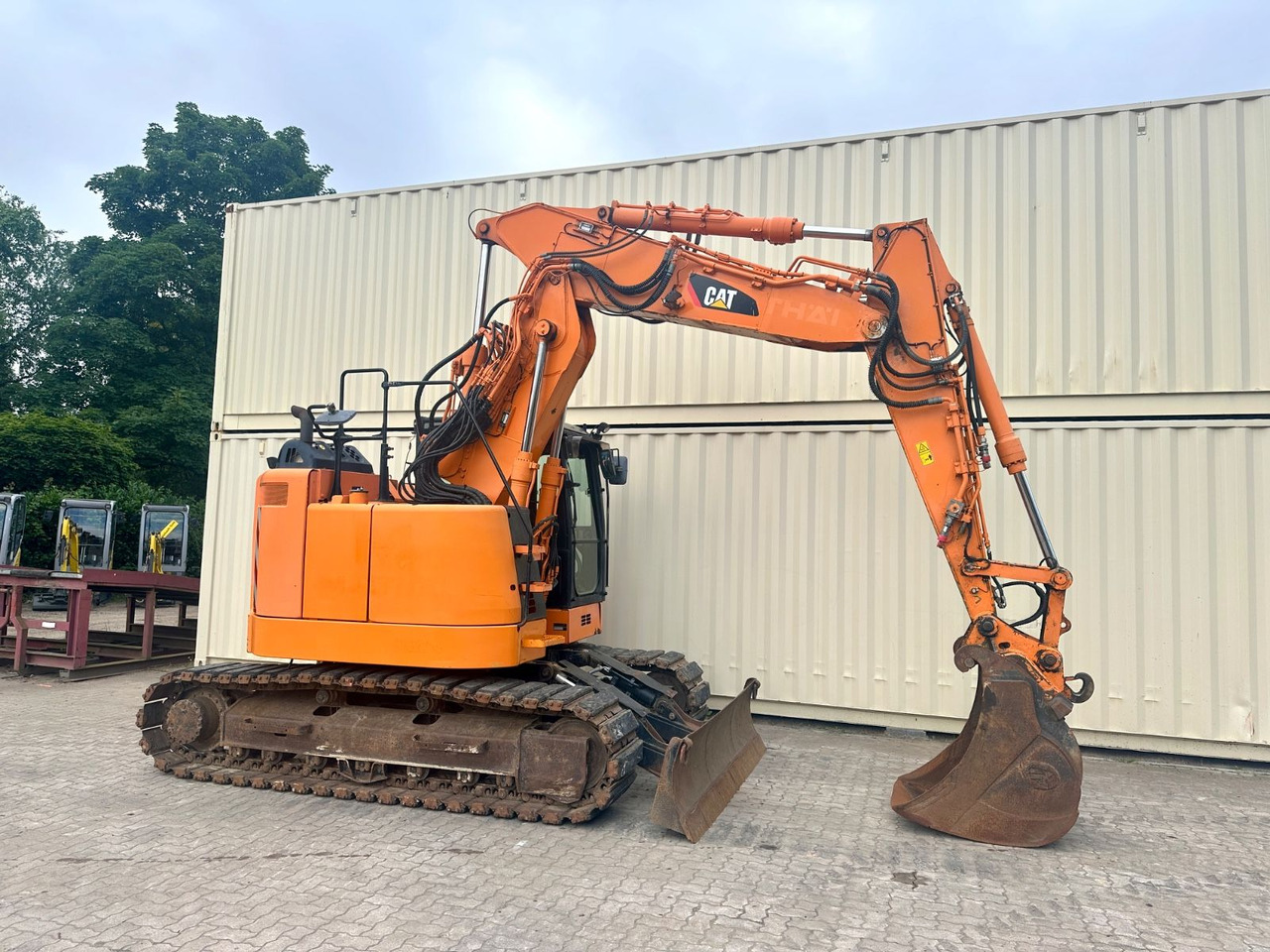 CAT 314ELCR / Schild / Gummipads / VAH / 1. Hand - Lánctalpas kotró: 4 kép. CAT 314ELCR / Schild / Gummipads / VAH / 1. Hand - Lánctalpas kotró: 4 kép.