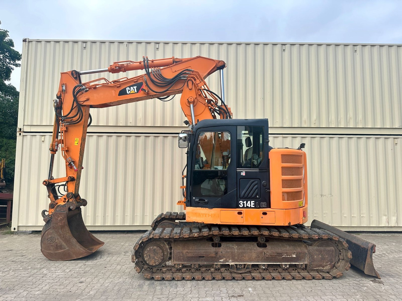 CAT 314ELCR / Schild / Gummipads / VAH / 1. Hand - Lánctalpas kotró: 1 kép. CAT 314ELCR / Schild / Gummipads / VAH / 1. Hand - Lánctalpas kotró: 1 kép.