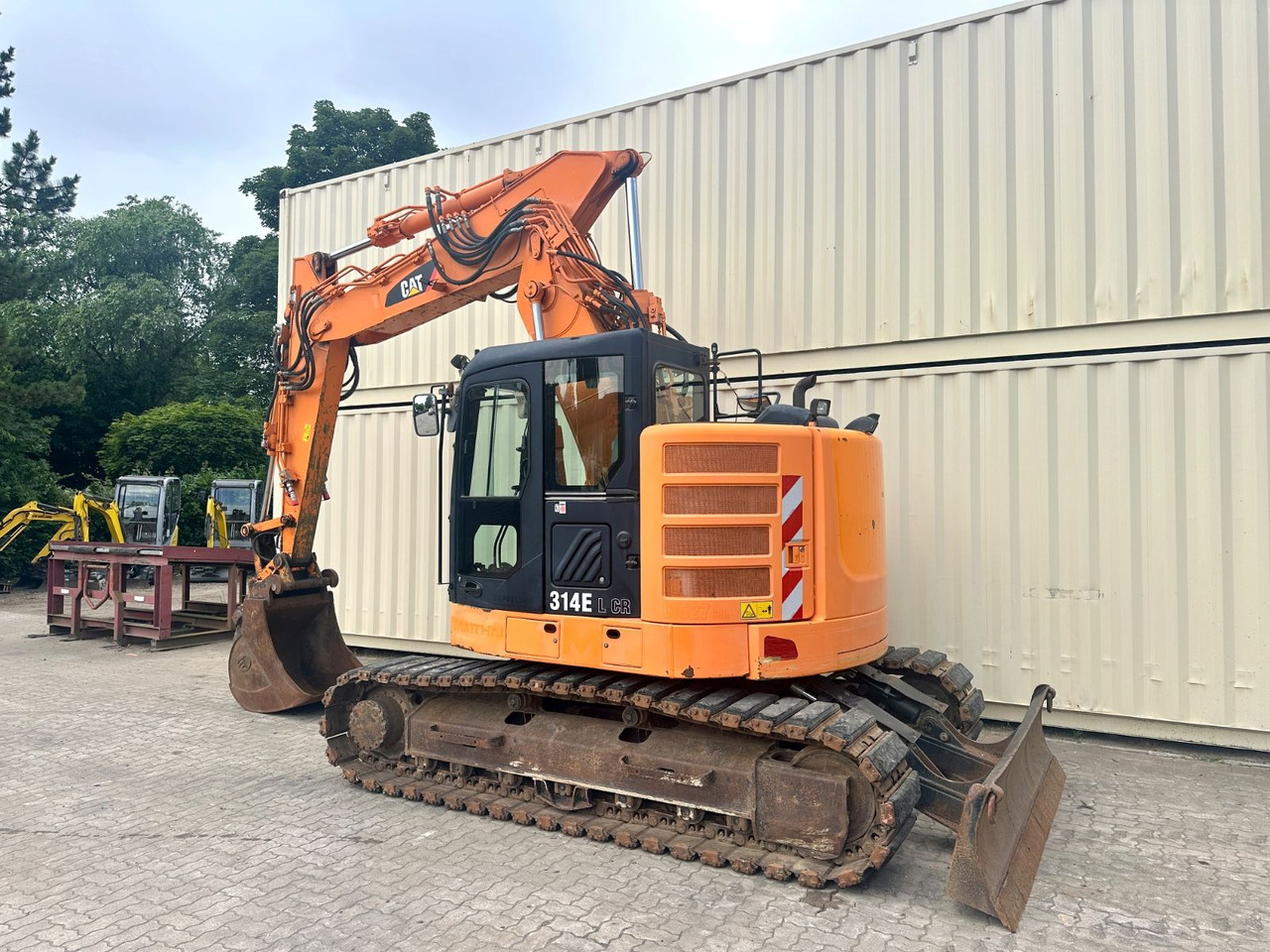 CAT 314ELCR / Schild / Gummipads / VAH / 1. Hand - Lánctalpas kotró: 3 kép. CAT 314ELCR / Schild / Gummipads / VAH / 1. Hand - Lánctalpas kotró: 3 kép.