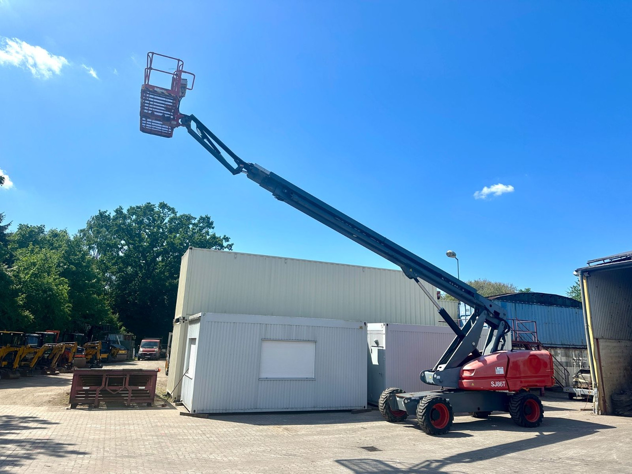 Skyjack SJ86T / 2018 BJ / 28 Meter - Emelőkosaras teherautó: 4 kép. Skyjack SJ86T / 2018 BJ / 28 Meter - Emelőkosaras teherautó: 4 kép.