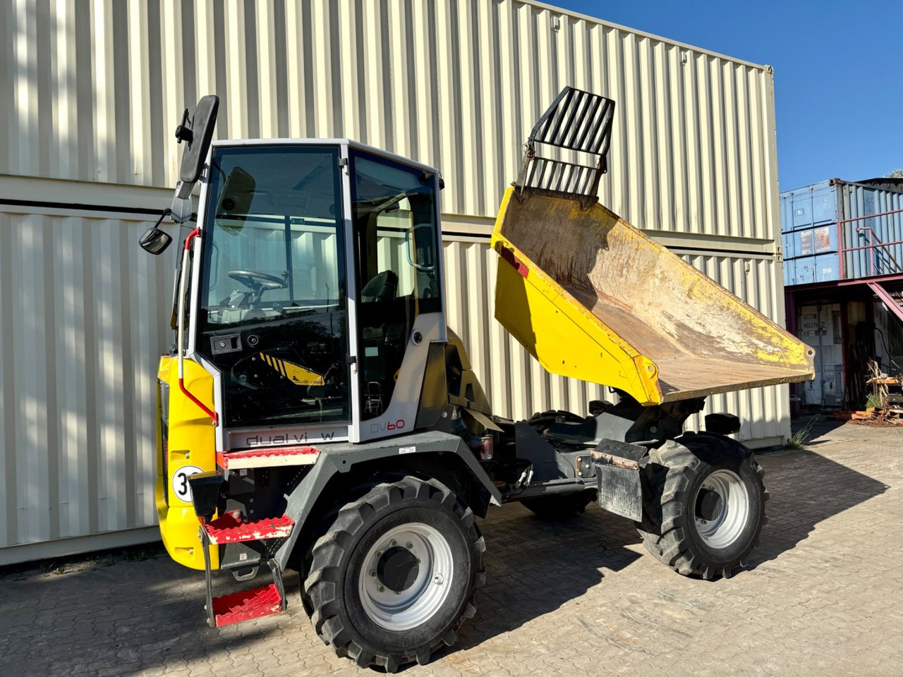 Wacker DV60 Dual View/ Drehmulde / 1.238 H - Minidömper: 4 kép. Wacker DV60 Dual View/ Drehmulde / 1.238 H - Minidömper: 4 kép.