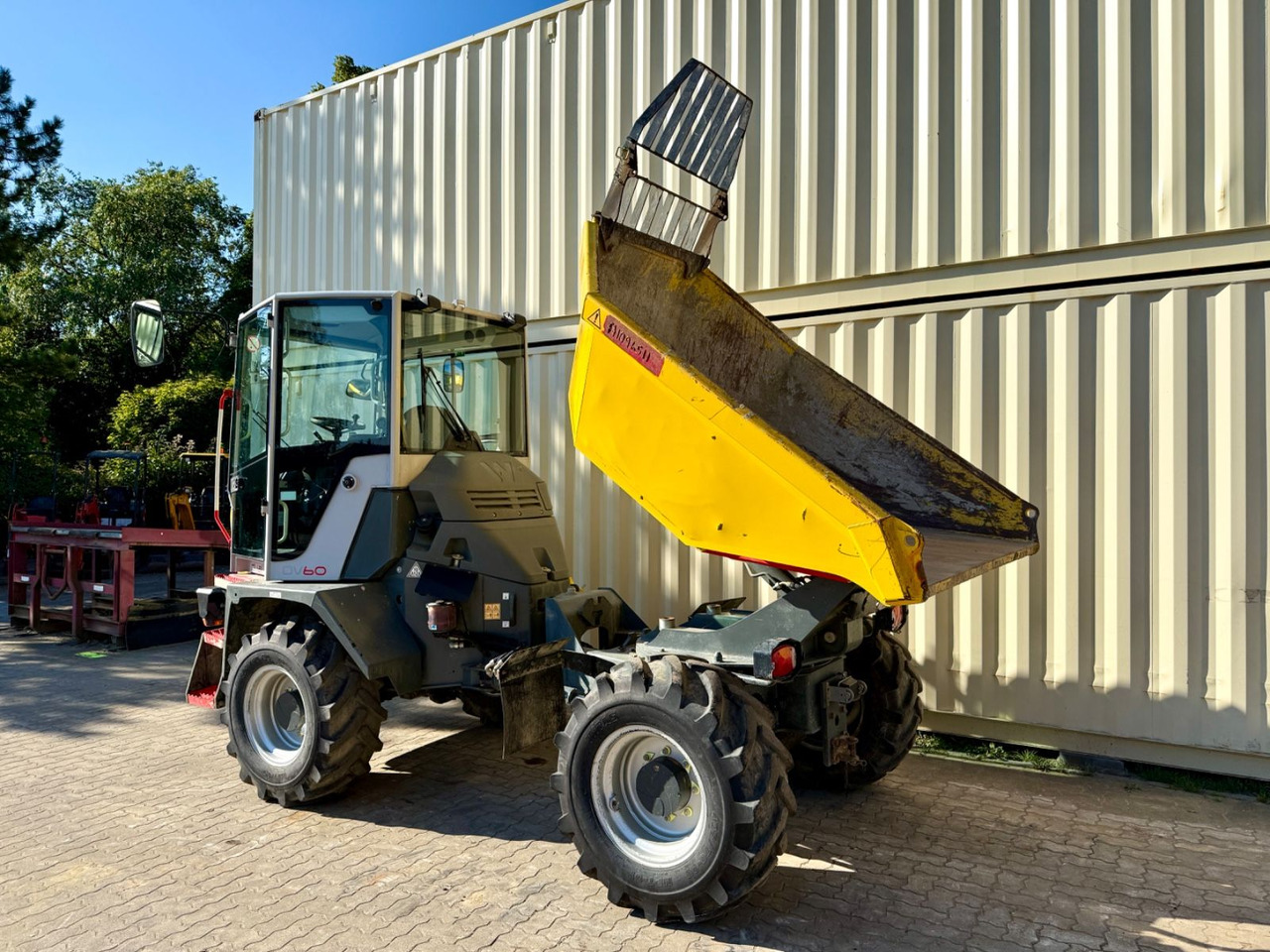 Wacker DV60 Dual View/ Drehmulde / 1.238 H - Minidömper: 3 kép. Wacker DV60 Dual View/ Drehmulde / 1.238 H - Minidömper: 3 kép.