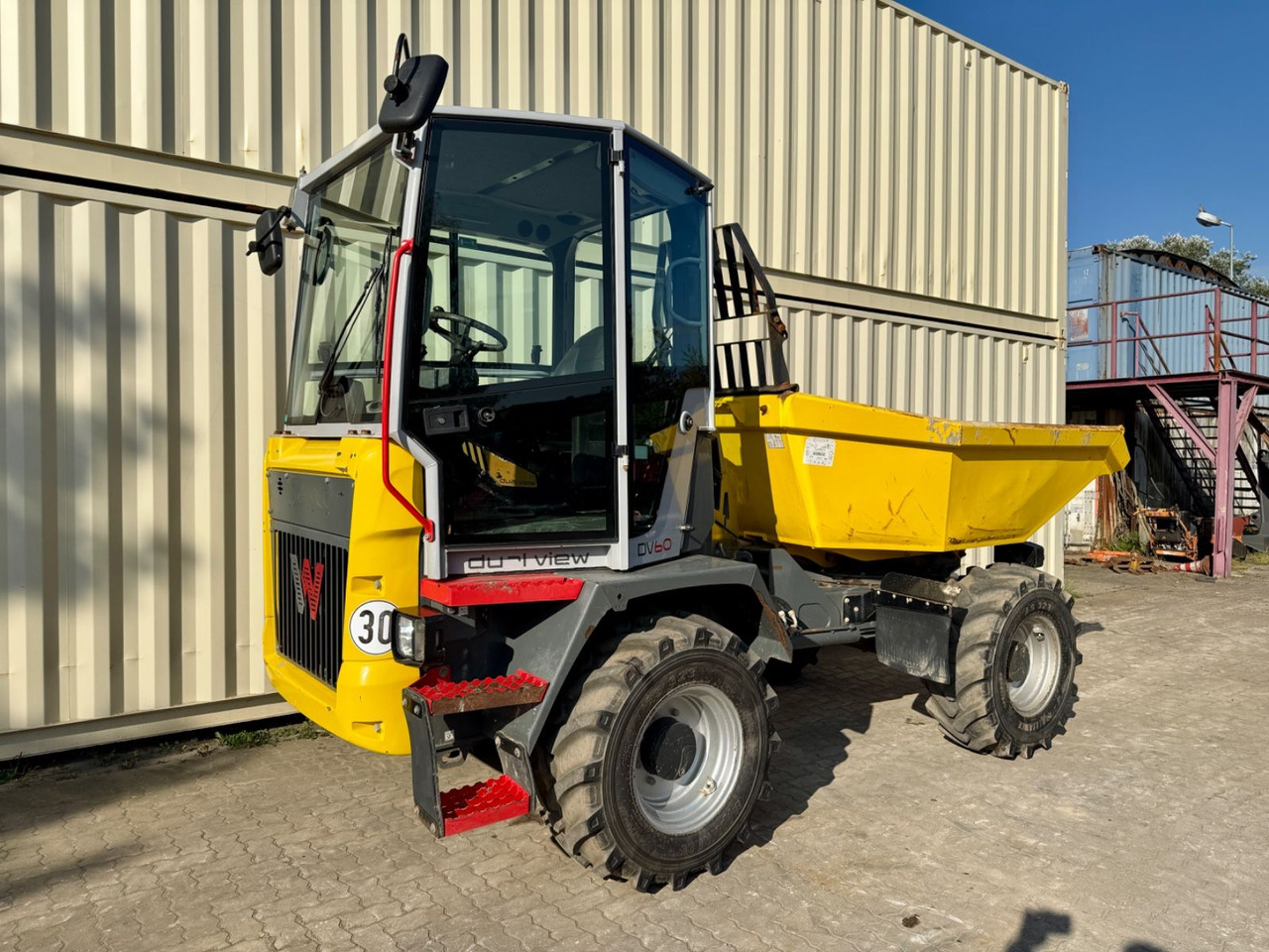 Wacker DV60 Dual View/ Drehmulde / 1.778 H - Minidömper: 4 kép. Wacker DV60 Dual View/ Drehmulde / 1.778 H - Minidömper: 4 kép.