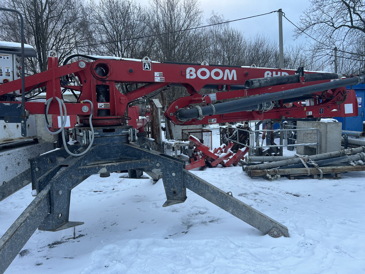 BOOM MAKINA BHD 13 - Betonipari gép: 1 kép. BOOM MAKINA BHD 13 - Betonipari gép: 1 kép.