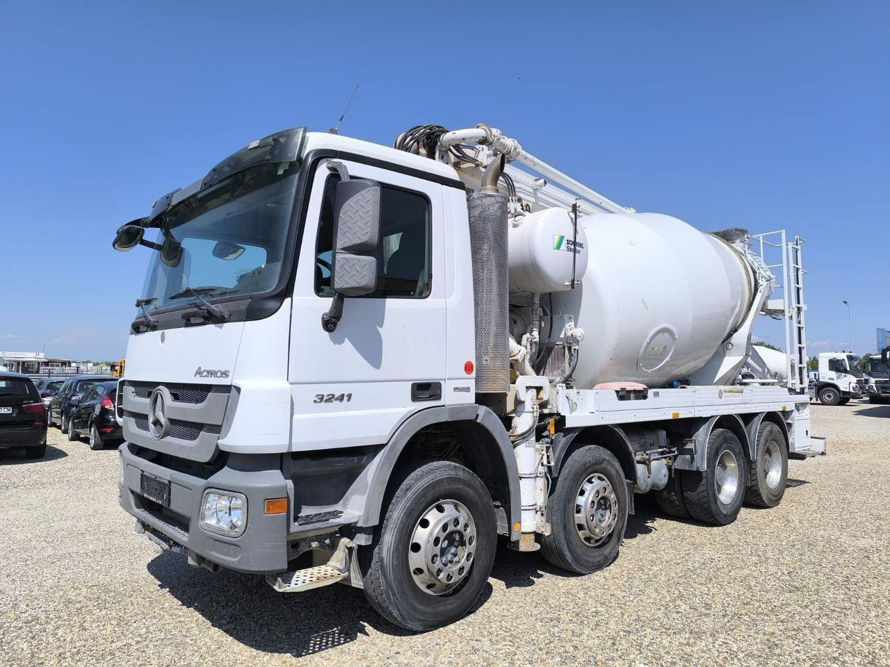 MERCEDES-BENZ ACTROS 3241 SCHWING FBP24 - Betonpumpa: 3 kép. MERCEDES-BENZ ACTROS 3241 SCHWING FBP24 - Betonpumpa: 3 kép.