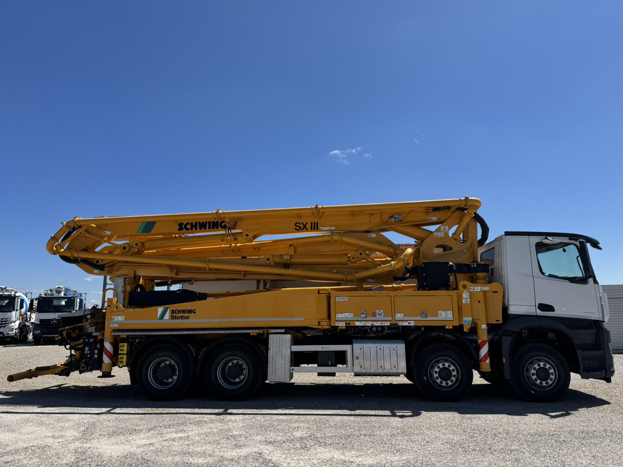 Betonpumpa MERCEDES-BENZ AROCS 4442 SCHWING S43SX: 8 kép.