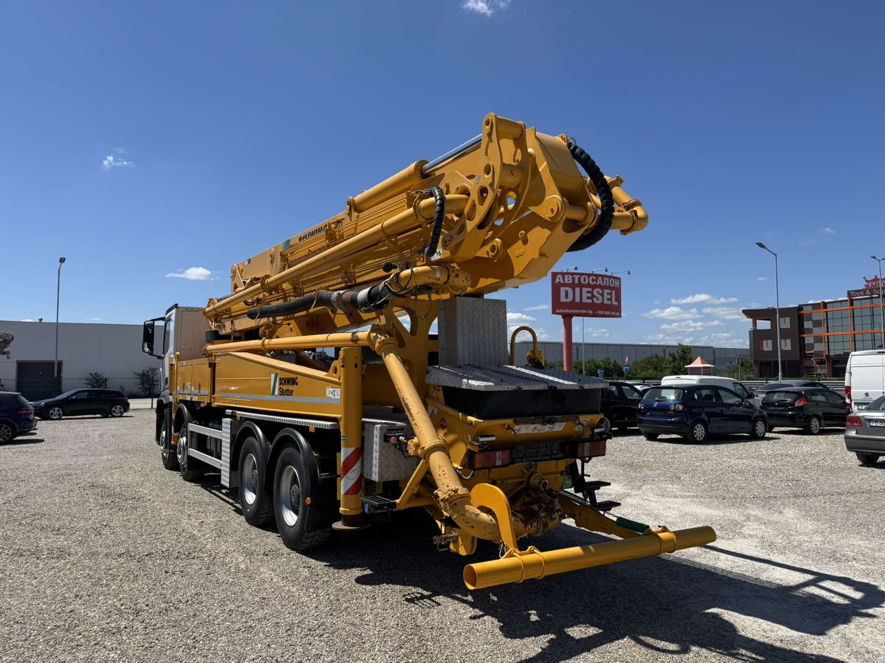 MERCEDES-BENZ AROCS 4442 SCHWING S43SX - Betonpumpa: 5 kép. MERCEDES-BENZ AROCS 4442 SCHWING S43SX - Betonpumpa: 5 kép.