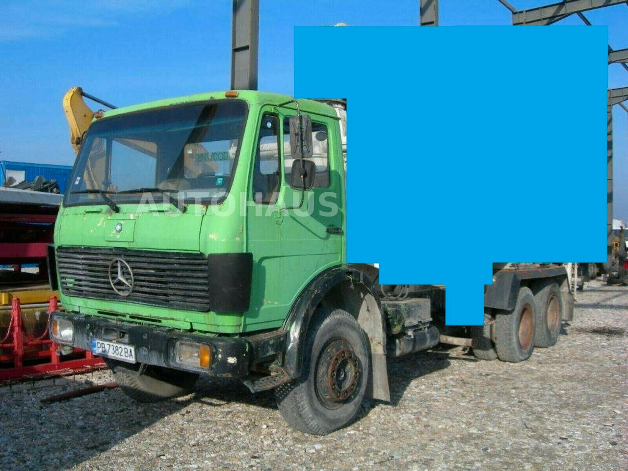 Mercedes-Benz 2222 - Betonpumpa: 1 kép. Mercedes-Benz 2222 - Betonpumpa: 1 kép.