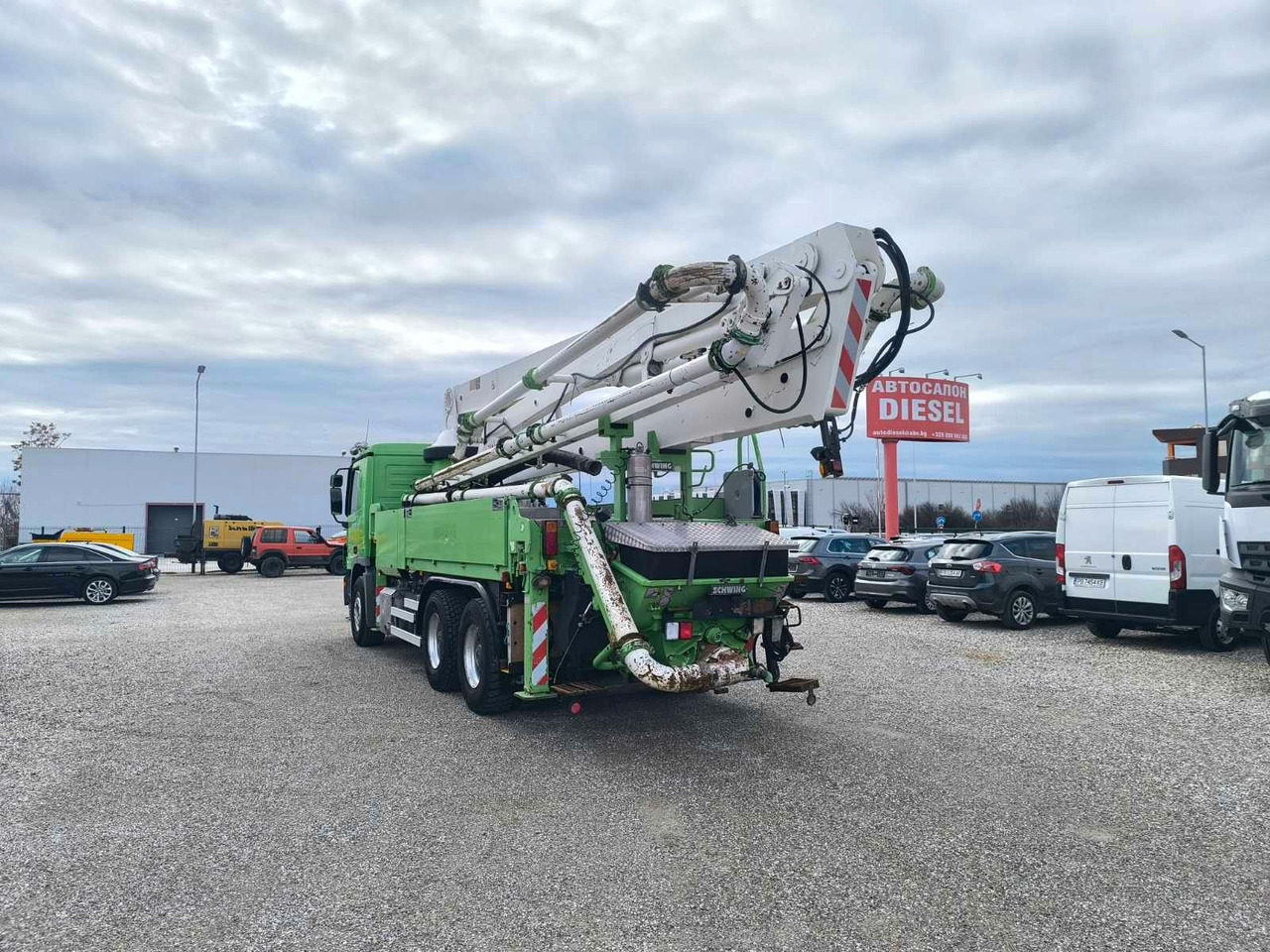 Mercedes-Benz ACTROS 2641 Schwing S34 X-P - Betonpumpa: 5 kép. Mercedes-Benz ACTROS 2641 Schwing S34 X-P - Betonpumpa: 5 kép.