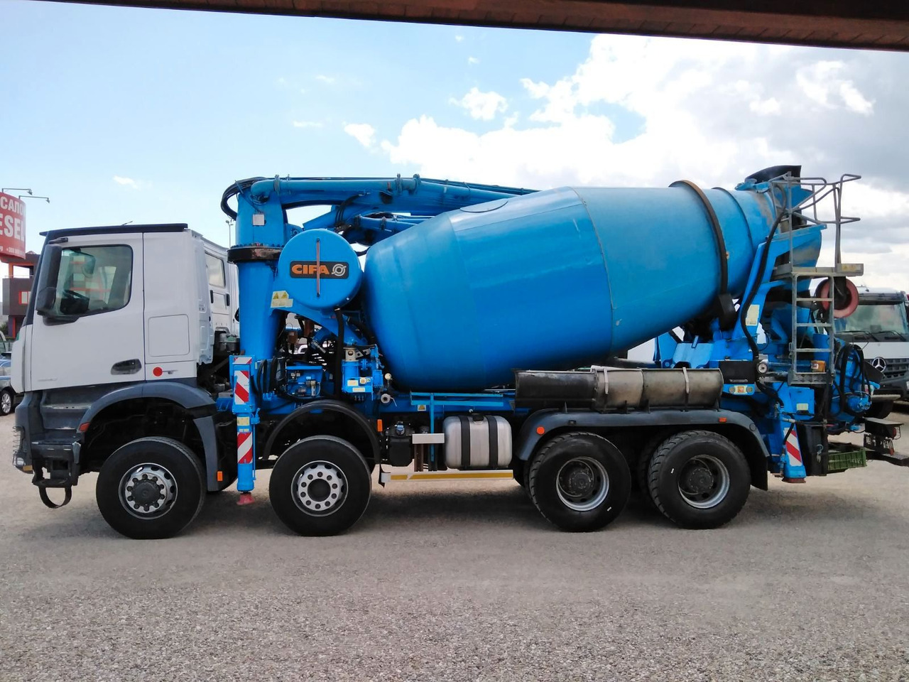 Mercedes-Benz AROCS 4140 CIFA MAGNUM MK28.4L 8X6 - Pumix: 4 kép. Mercedes-Benz AROCS 4140 CIFA MAGNUM MK28.4L 8X6 - Pumix: 4 kép.