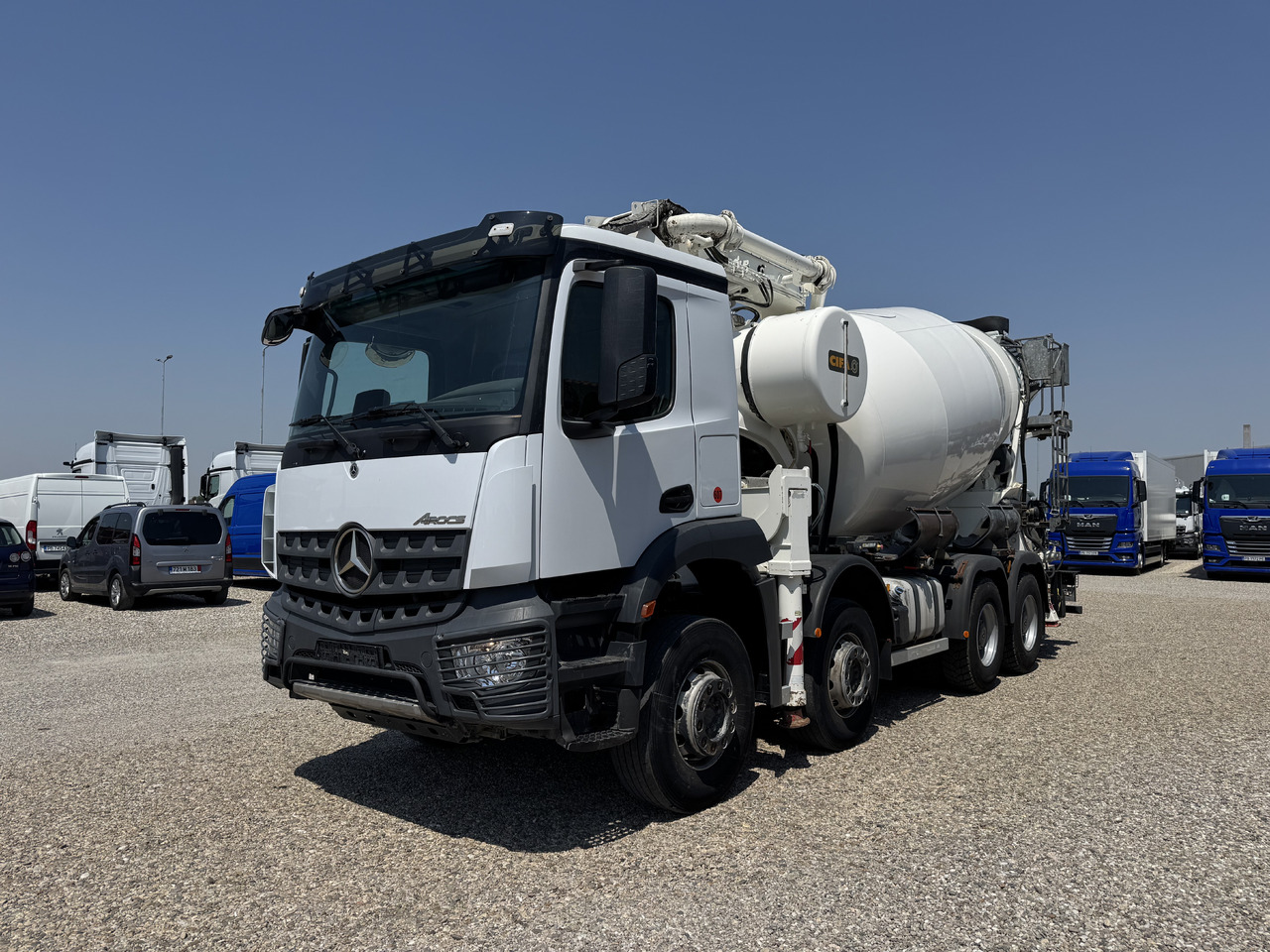 Mercedes-Benz AROCS 4143 CIFA MK28L-5 - Betonpumpa: 3 kép. Mercedes-Benz AROCS 4143 CIFA MK28L-5 - Betonpumpa: 3 kép.