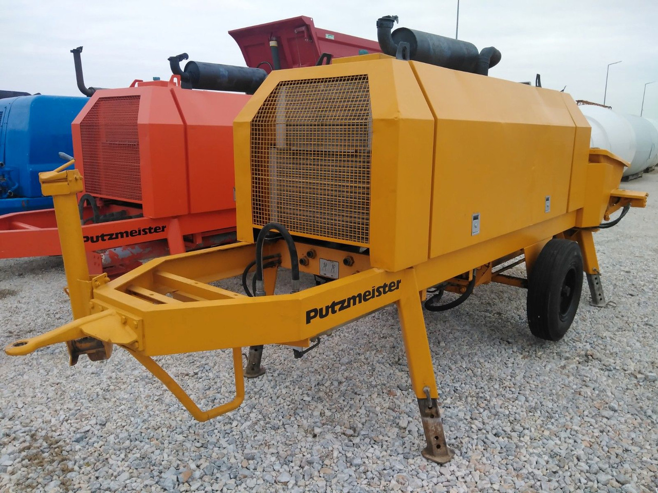 PUTZMEISTER BSA 1407 D - Betonpumpa: 4 kép. PUTZMEISTER BSA 1407 D - Betonpumpa: 4 kép.