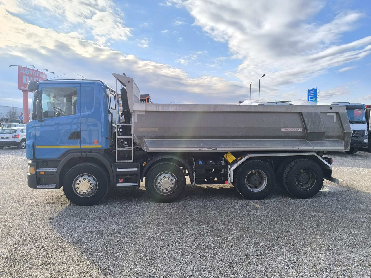 SCANIA G 440CB - Billenőplatós teherautó: 4 kép. SCANIA G 440CB - Billenőplatós teherautó: 4 kép.
