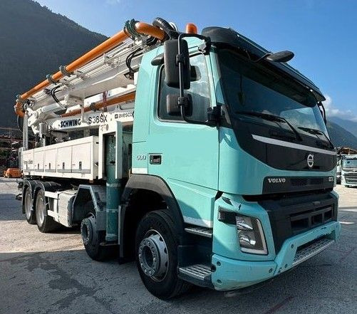 Volvo FMX 500 SCHWING S36SX - Betonpumpa: 1 kép. Volvo FMX 500 SCHWING S36SX - Betonpumpa: 1 kép.