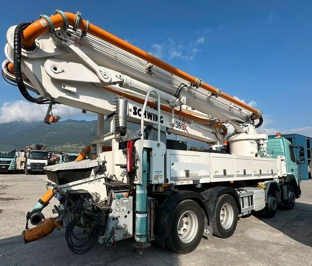 Volvo FMX 500 SCHWING S36SX - Betonpumpa: 4 kép. Volvo FMX 500 SCHWING S36SX - Betonpumpa: 4 kép.