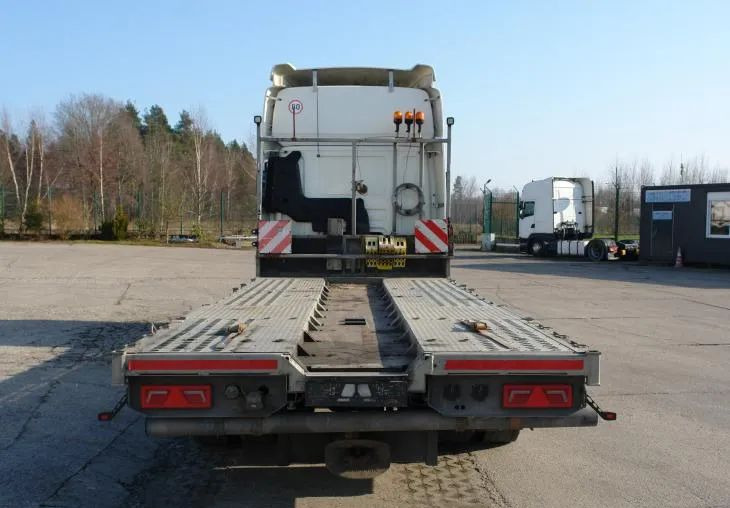 Platós teherautó DAF CF 410 EURO 6 Laweta - Platforma super stan: 7 kép.