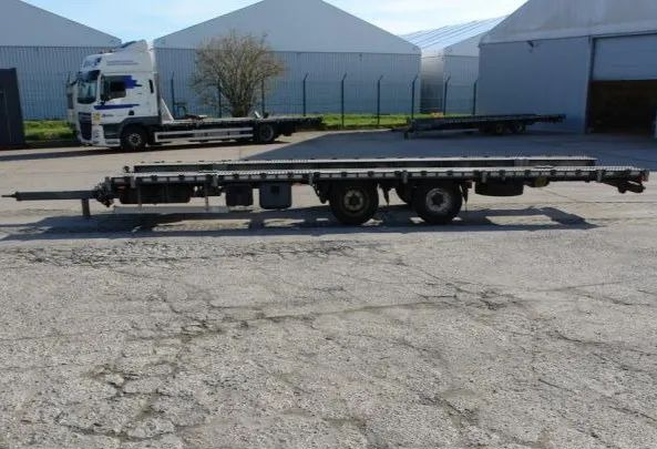 Tramp Trail ASGRAF AS32 laweta-platforma super - Multiliftes/ Konténerszállító pótkocsi: 3 kép. Tramp Trail ASGRAF AS32 laweta-platforma super - Multiliftes/ Konténerszállító pótkocsi: 3 kép.