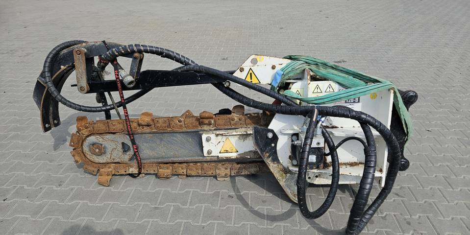 Koparka łańcuchowa Simex CHD120B do koparki kołowej/gąsienicowej - Adapterek - Építőipari gépek: 1 kép. Koparka łańcuchowa Simex CHD120B do koparki kołowej/gąsienicowej - Adapterek - Építőipari gépek: 1 kép.