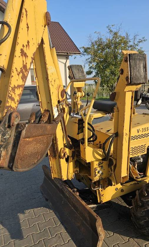 Árokásó Koparka łańcuchowa Vermeer V3550 przesuw ramie kopiące pług: 10 kép.
