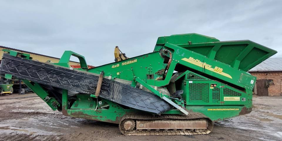 Przesiewacz McCloskey R70 16 ton 3 frakcje - Osztályozó berendezés: 1 kép. Przesiewacz McCloskey R70 16 ton 3 frakcje - Osztályozó berendezés: 1 kép.