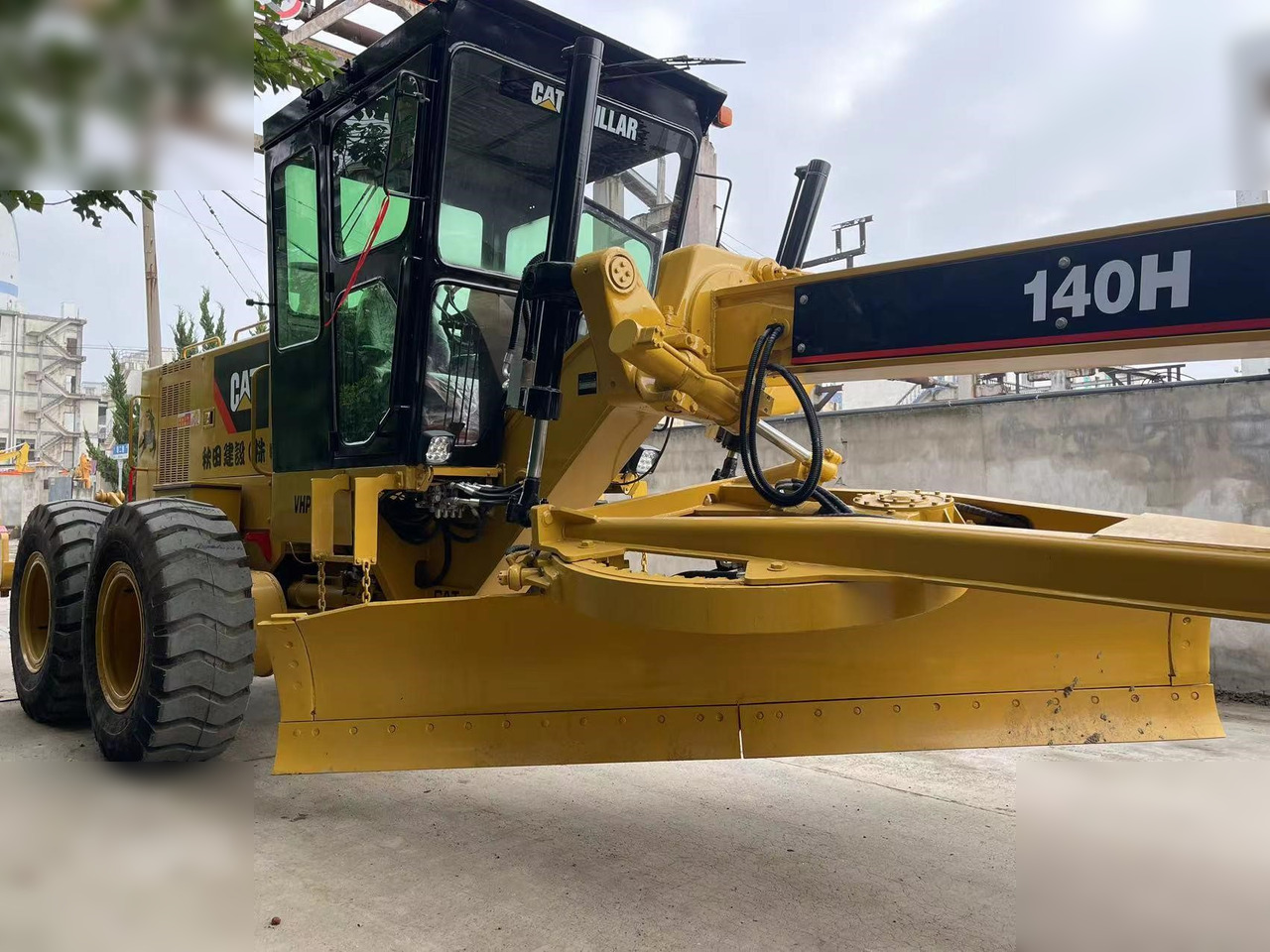 CATERPILLAR 140H - Gréder: 5 kép. CATERPILLAR 140H - Gréder: 5 kép.