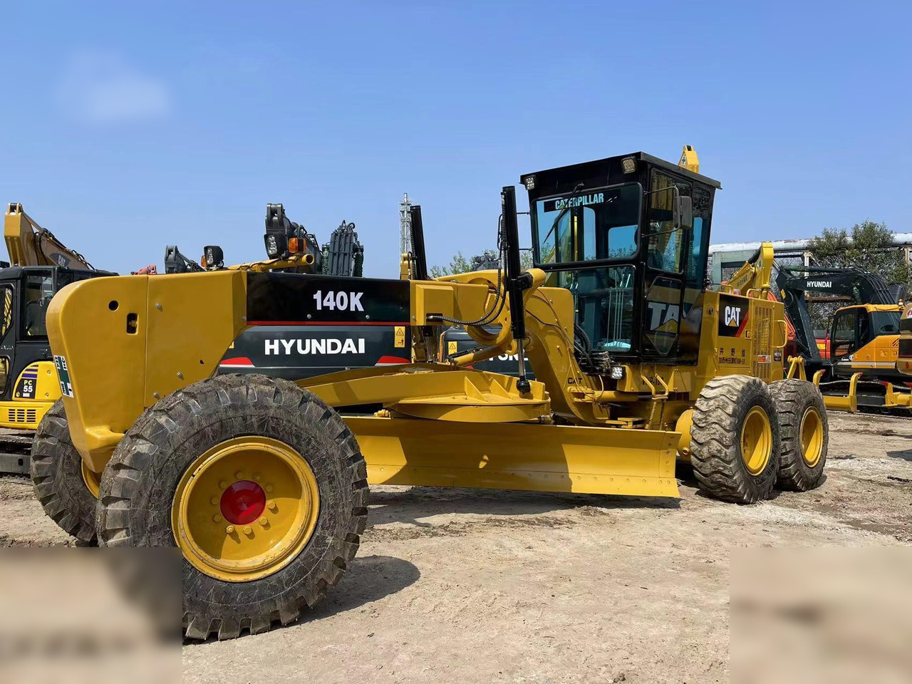 CATERPILLAR 140K - Gréder: 1 kép. CATERPILLAR 140K - Gréder: 1 kép.