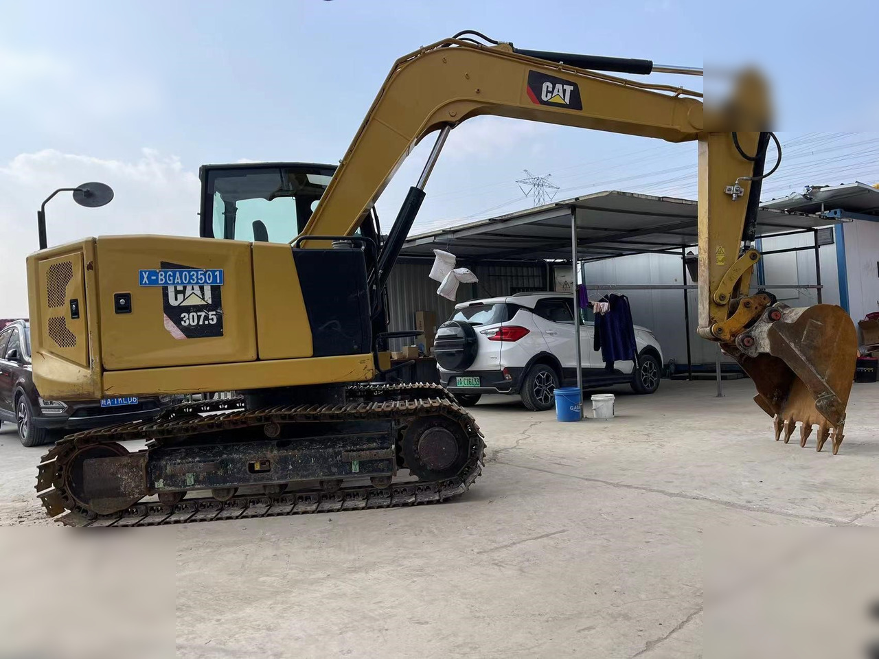 CATERPILLAR 307.5 - Lánctalpas kotró: 1 kép. CATERPILLAR 307.5 - Lánctalpas kotró: 1 kép.