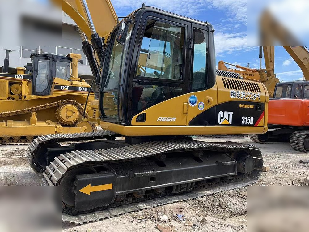 CATERPILLAR 315D - Lánctalpas kotró: 3 kép. CATERPILLAR 315D - Lánctalpas kotró: 3 kép.