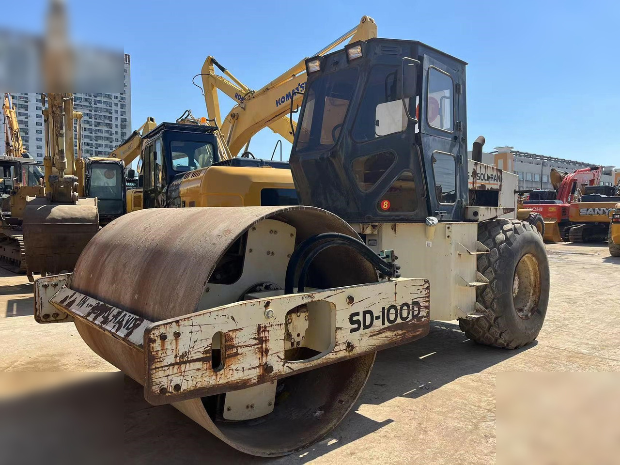 INGERSOLL-RAND SD100D - Henger: 1 kép. INGERSOLL-RAND SD100D - Henger: 1 kép.