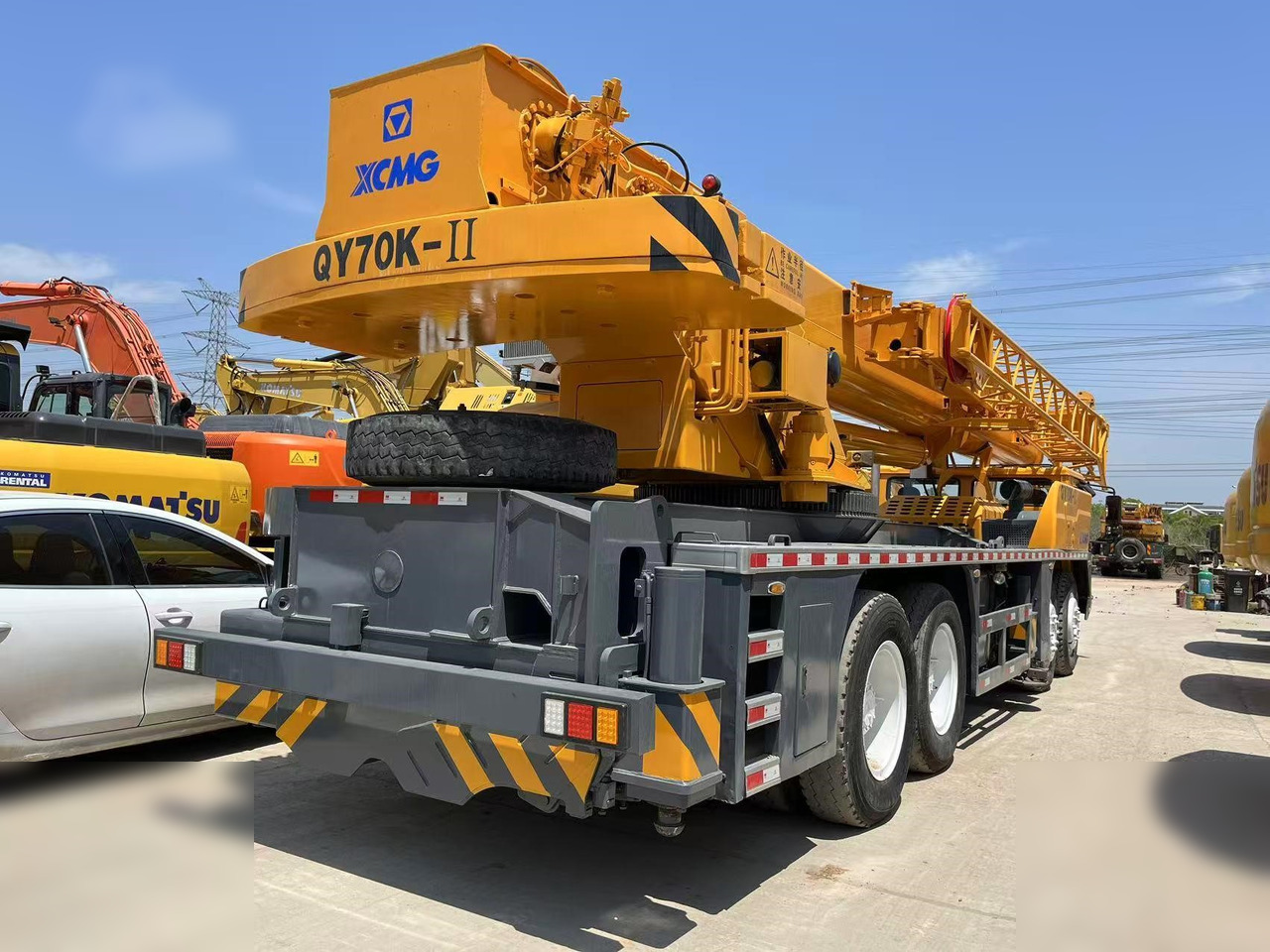 XCMG QY70K - Autódaru: 5 kép. XCMG QY70K - Autódaru: 5 kép.