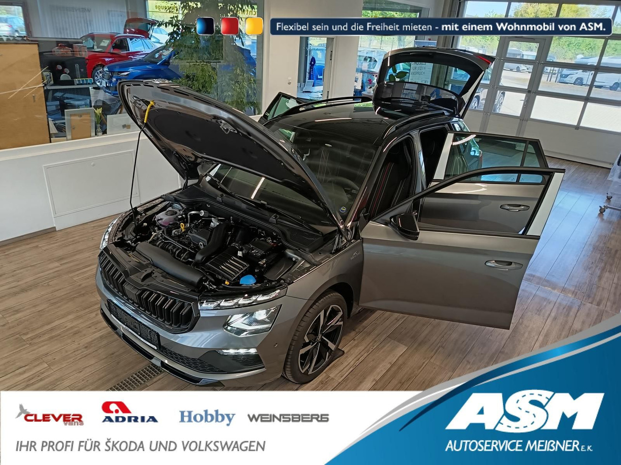 Skoda Kamiq Monte Carlo 1,5 TSI DSG*AHK*PANO*LED*ACC* - Terepjáró/ SUV: 1 kép. Skoda Kamiq Monte Carlo 1,5 TSI DSG*AHK*PANO*LED*ACC* - Terepjáró/ SUV: 1 kép.