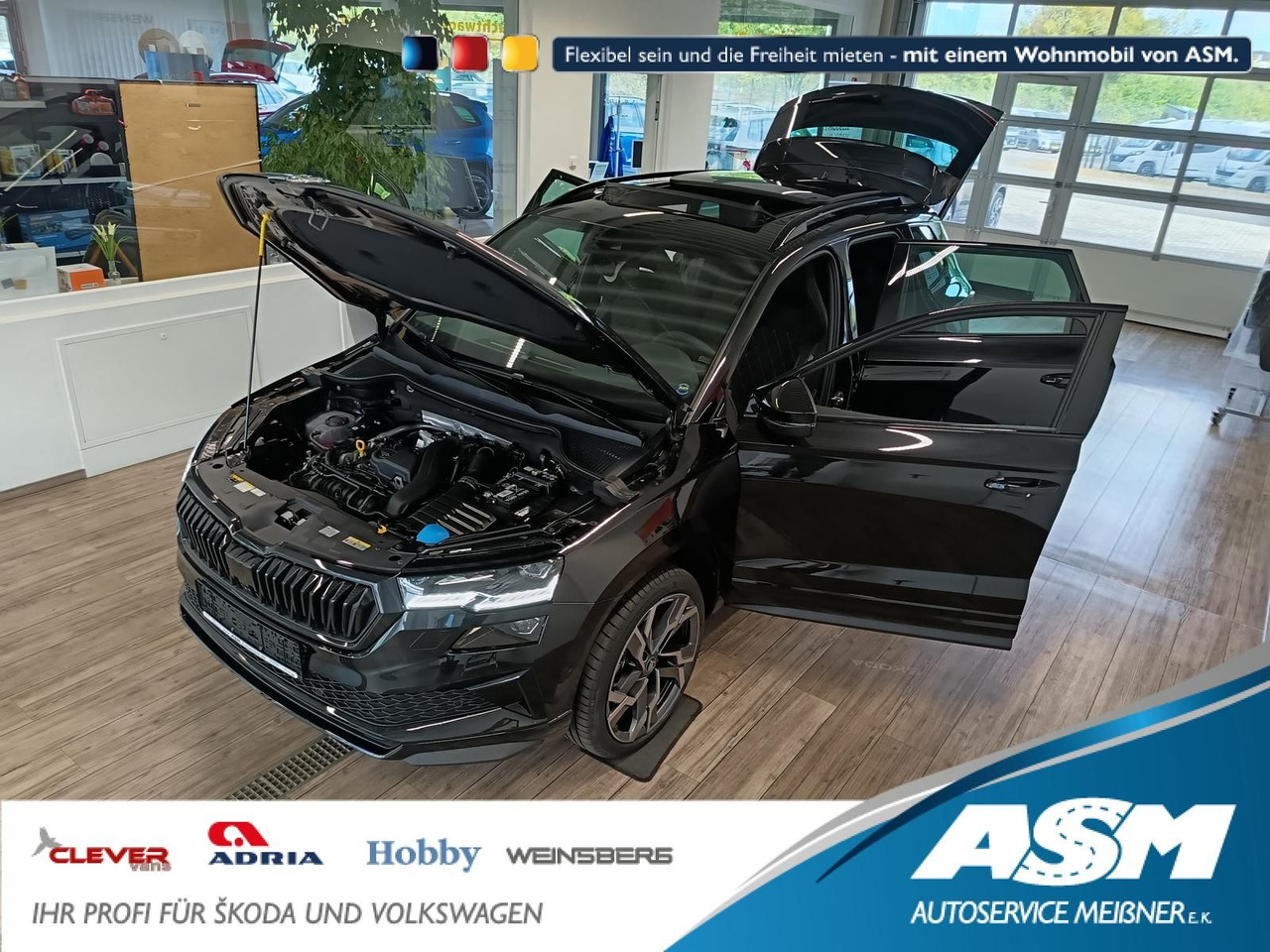 Skoda Karoq Sportline 1,5 TSI DSG*AHK*PSD*STD.HZG*NAVI - Terepjáró/ SUV: 1 kép. Skoda Karoq Sportline 1,5 TSI DSG*AHK*PSD*STD.HZG*NAVI - Terepjáró/ SUV: 1 kép.