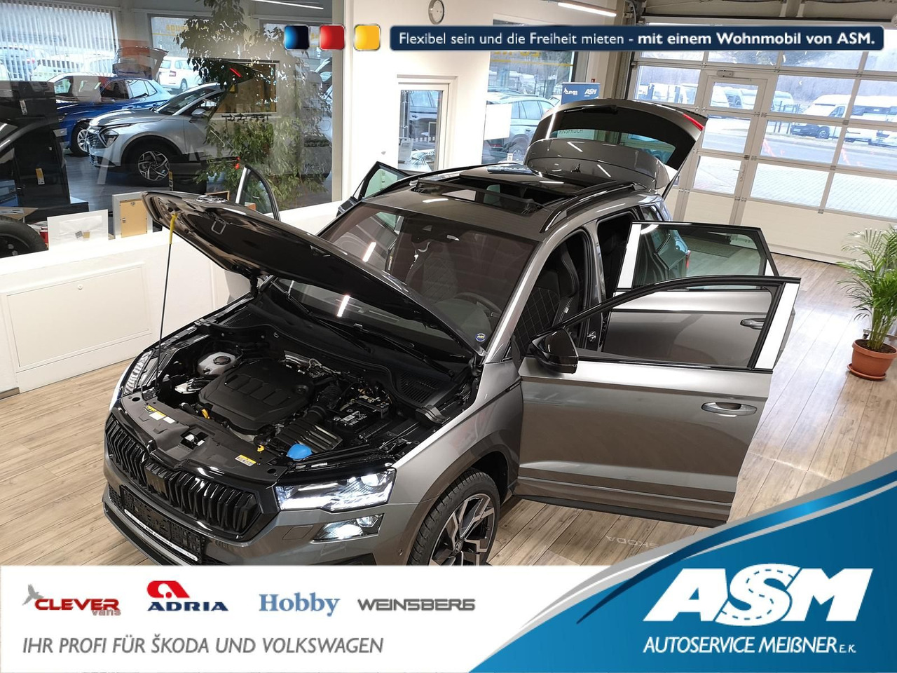 Skoda Karoq Sportline 2,0TDI DSG 4x4*PSD*AHK*360°*NAVI - Terepjáró/ SUV: 1 kép. Skoda Karoq Sportline 2,0TDI DSG 4x4*PSD*AHK*360°*NAVI - Terepjáró/ SUV: 1 kép.