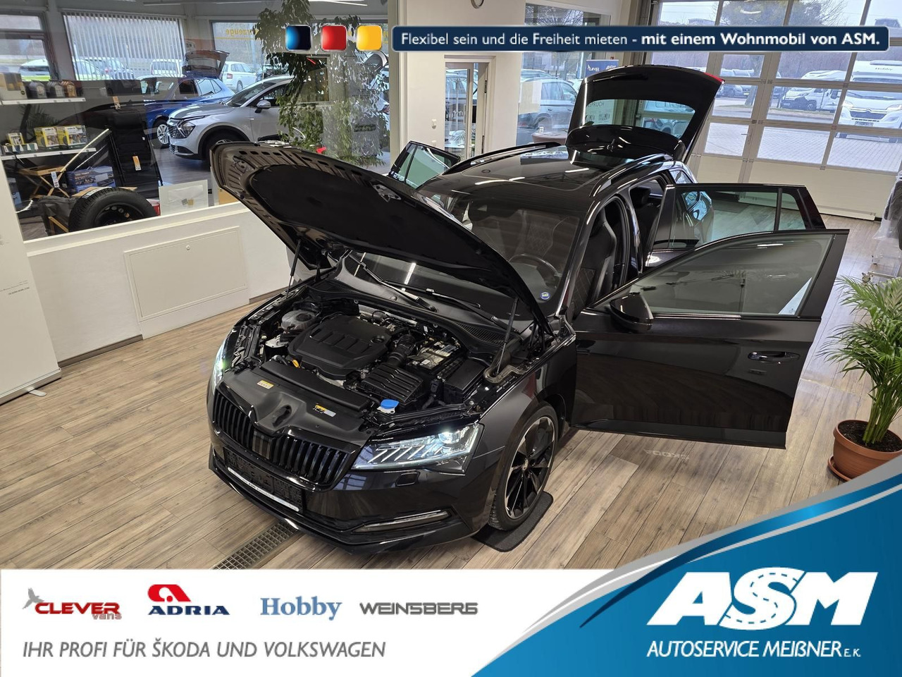 Skoda Superb Combi Sportline 2,0 TDI 4x4*PSD*360°*AHK* - Autó: 1 kép. Skoda Superb Combi Sportline 2,0 TDI 4x4*PSD*360°*AHK* - Autó: 1 kép.