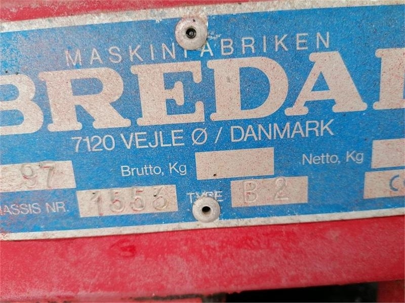 Szervestrágyaszóró Bredal B 2: 8 kép. Szervestrágyaszóró Bredal B 2: 8 kép.