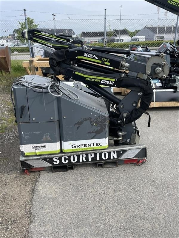 Greentec Scorpion 330-4 S - Szárzúzó/ Mulcsozó: 1 kép. Greentec Scorpion 330-4 S - Szárzúzó/ Mulcsozó: 1 kép.