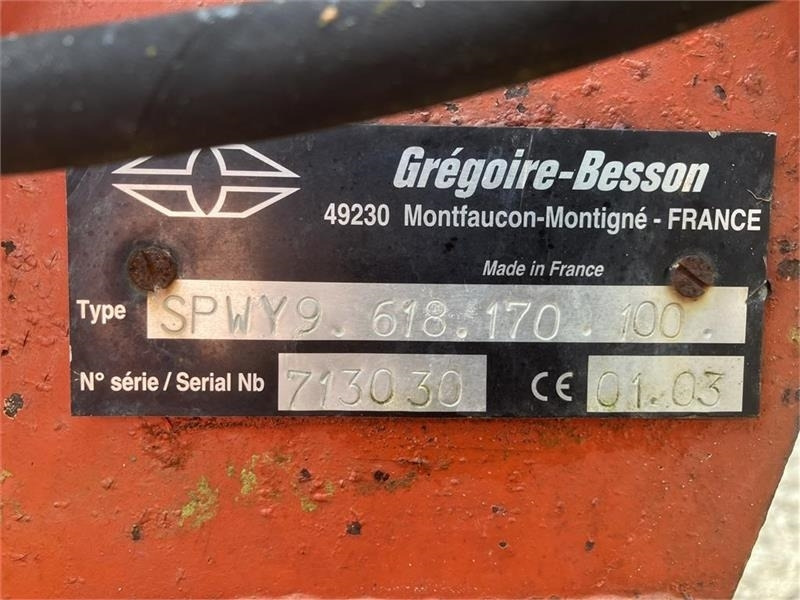 Gregoire-Besson SPWY9 618.170.100 - Eke: 5 kép. Gregoire-Besson SPWY9 618.170.100 - Eke: 5 kép.