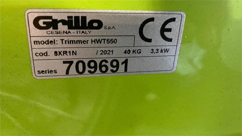 Grillo HWT 550 - Kerti fűkasza: 4 kép. Grillo HWT 550 - Kerti fűkasza: 4 kép.
