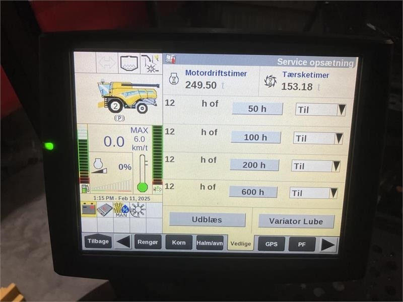 New Holland CX 8.70 SLH  lízing New Holland CX 8.70 SLH: 7 kép.