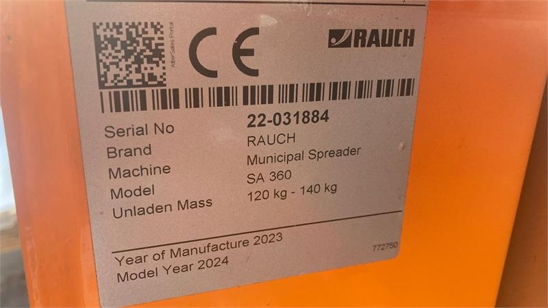 Rauch SA 360 PTO - Homok-/ Sószóró - Többcélú/ Speciális jármű: 5 kép. Rauch SA 360 PTO - Homok-/ Sószóró - Többcélú/ Speciális jármű: 5 kép.