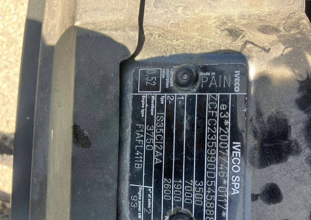Iveco DAILY 35C13 ramo do zabudowy kiper wywrotka - Alvaz teherautó: 5 kép. Iveco DAILY 35C13 ramo do zabudowy kiper wywrotka - Alvaz teherautó: 5 kép.