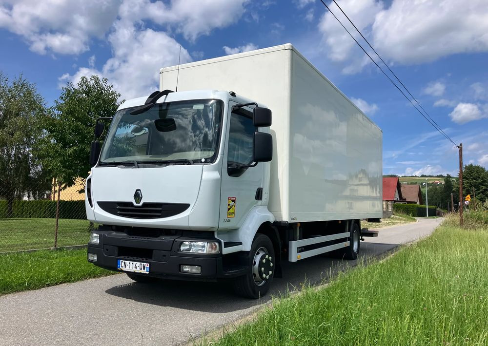 Renault Renault Midlum 220 dxi Kurierka kontener - Dobozos felépítményű teherautó: 1 kép. Renault Renault Midlum 220 dxi Kurierka kontener - Dobozos felépítményű teherautó: 1 kép.