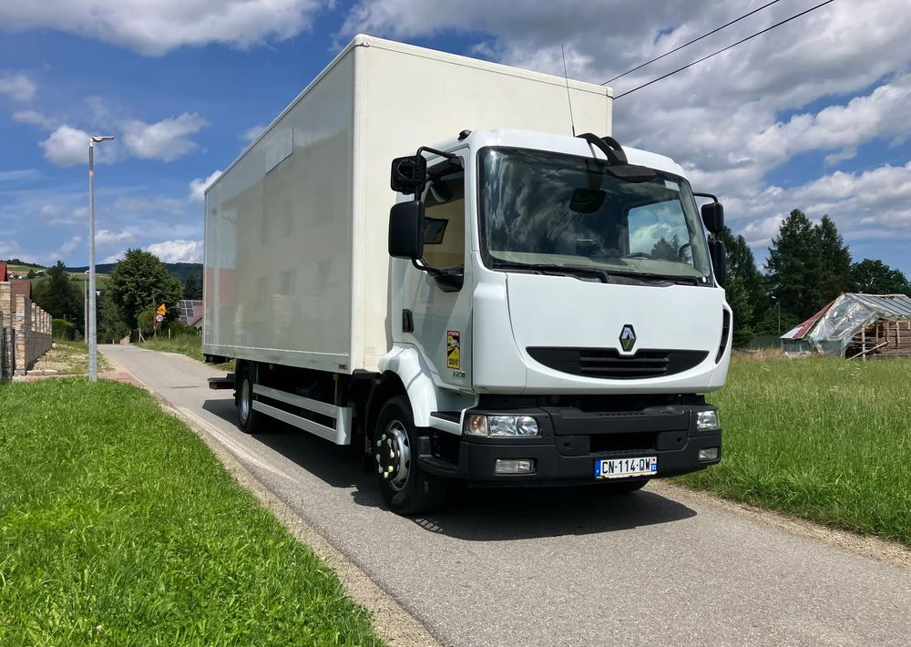 Renault Renault Midlum 220 dxi Kurierka kontener - Dobozos felépítményű teherautó: 2 kép. Renault Renault Midlum 220 dxi Kurierka kontener - Dobozos felépítményű teherautó: 2 kép.