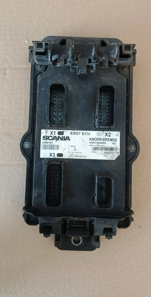 SCANIA R S STEROWNIK KOMPUTER MODUŁ EBS7 2594185 - ECU - Teherautó: 1 kép. SCANIA R S STEROWNIK KOMPUTER MODUŁ EBS7 2594185 - ECU - Teherautó: 1 kép.
