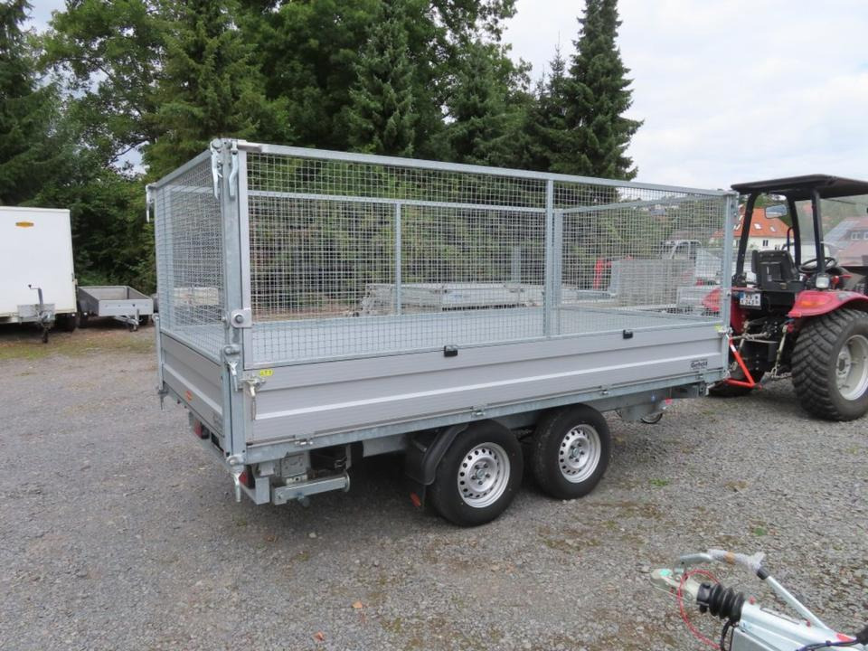 Böckmann DK-AL 3718/35 P PKW Anhänger Dreiseitenkipper 3,5 to. - Pótkocsi billenőplatós: 3 kép. Böckmann DK-AL 3718/35 P PKW Anhänger Dreiseitenkipper 3,5 to. - Pótkocsi billenőplatós: 3 kép.