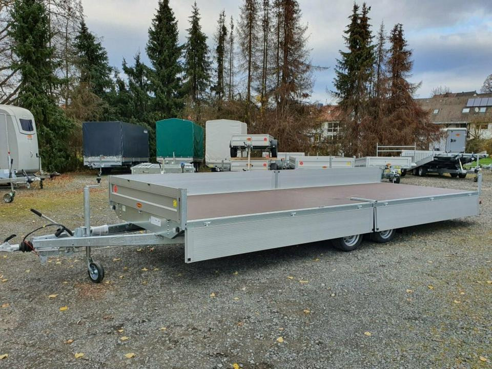 Platós pótkocsi Böckmann PKW-Anhänger, 3500 kg, 13 Zoll, Hochlader: 6 kép.