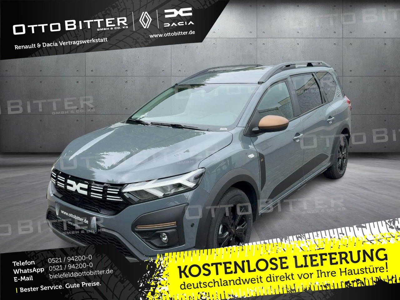 Dacia Jogger Extreme+ ECO-G 100 7-Sitzer FLÜSSIGGAS - Autó: 1 kép. Dacia Jogger Extreme+ ECO-G 100 7-Sitzer FLÜSSIGGAS - Autó: 1 kép.