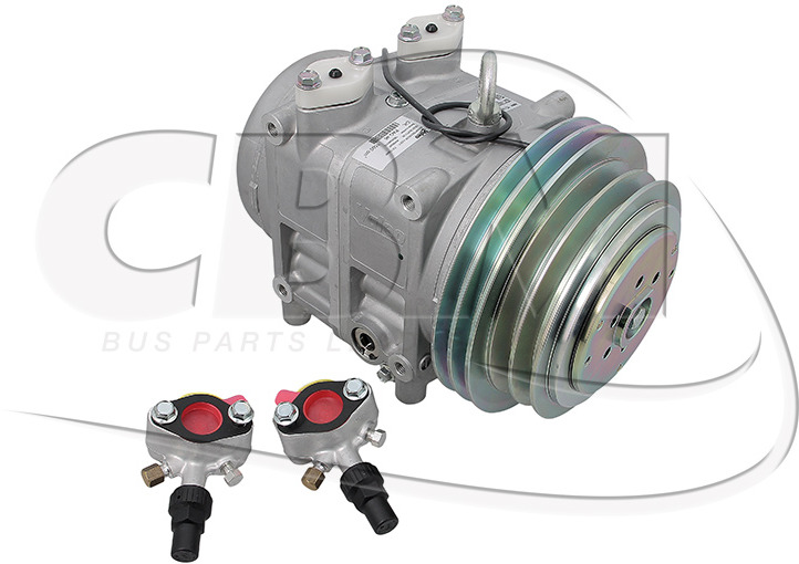 AUTOCLIMA B+A CLUTCH COMPRESSOR - HALDEX (72204C) - Klímakompresszor - Busz: 1 kép. AUTOCLIMA B+A CLUTCH COMPRESSOR - HALDEX (72204C) - Klímakompresszor - Busz: 1 kép.